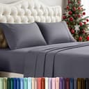 Utopia Bedding Queen Sheet Set - 4 Piece Soft Microfiber Bed Sheets, Grey